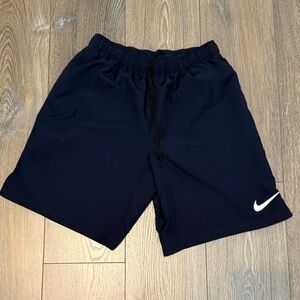 Nike Men's Dry Fit Navy Athletic Shorts